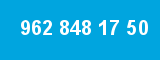 962 848 17 50 962 848 17 50